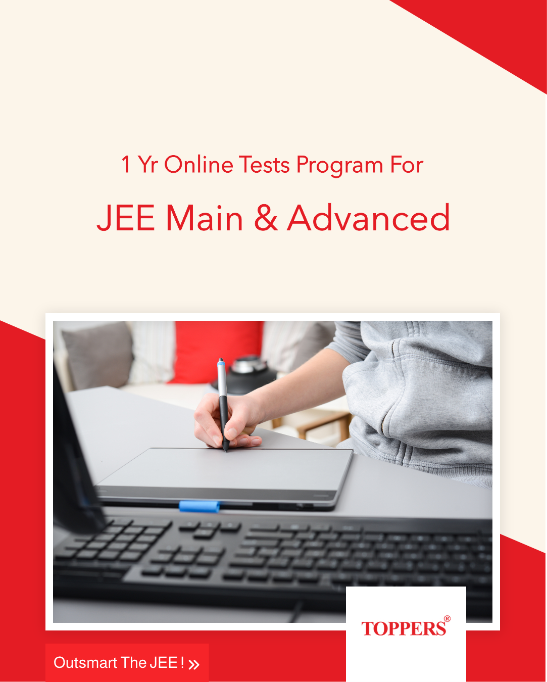 Toppers Online Test for JEE Main & Advanced 1 Year