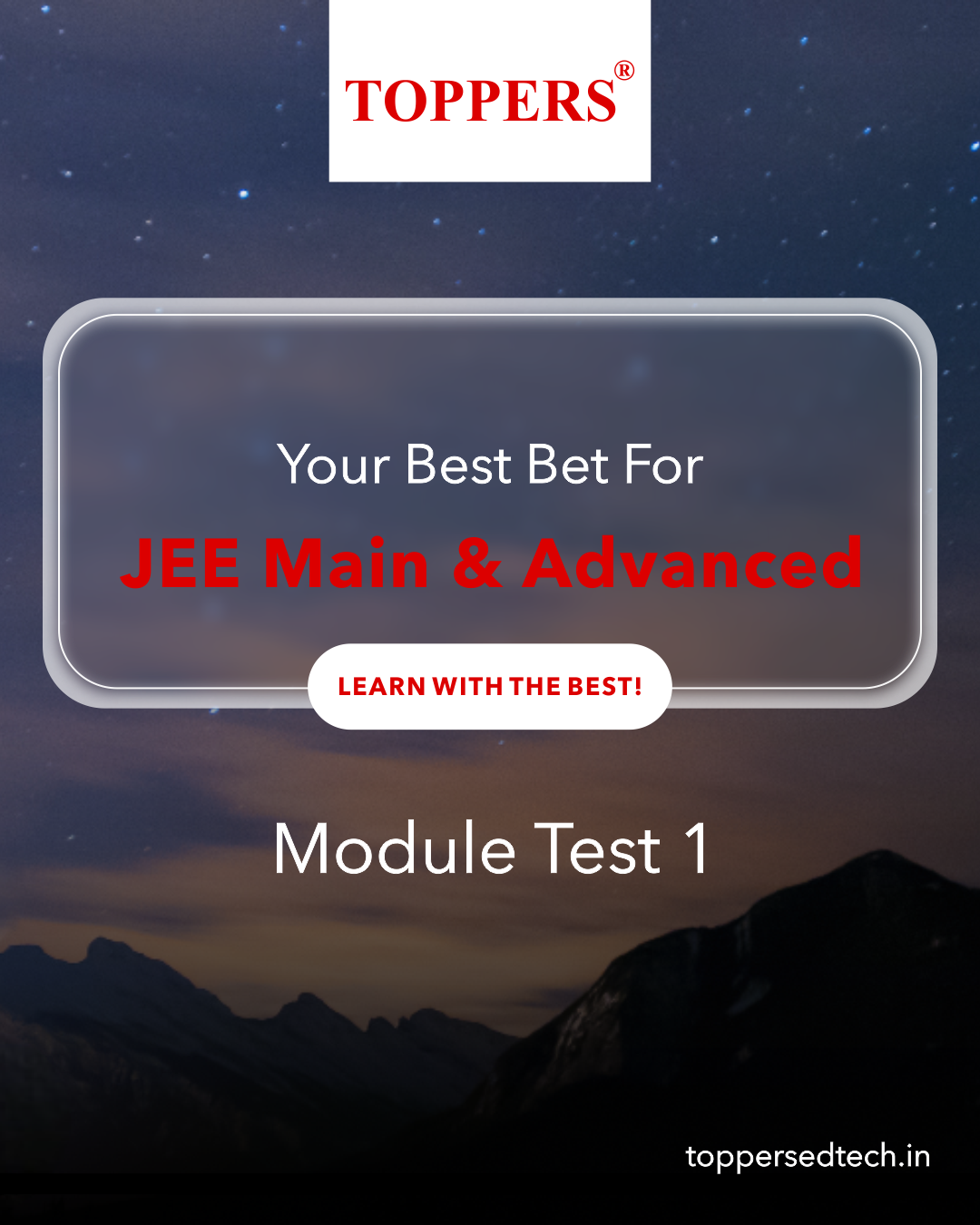 Module Test for JEE Main & Advanced | Test 1