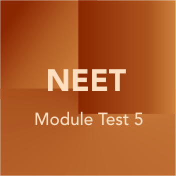 Online Module Test 5 for NEET exam preparation with prize scheme and course details