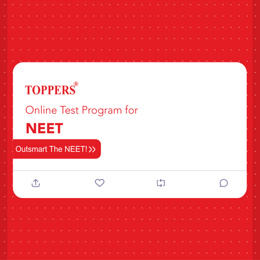 Online tests for NEET preparation by Toppers with chapter-wise, module, and full syllabus tests.